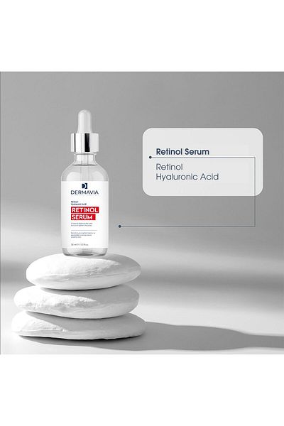 Dermavia سيروم ريتينول لإصلاح وتغذية وتجديد الشباب 30 مل