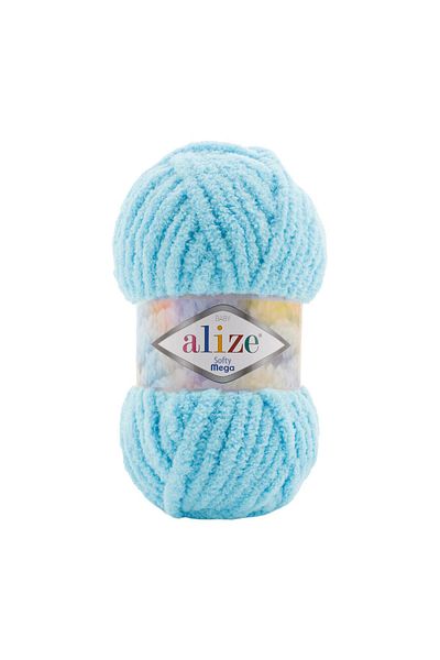 Alize Πλεκτό νήμα χειρός Softy Mega 128 Sea Foam
