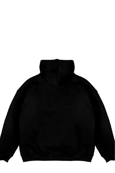 Gofeel Atelier Washed Metallica Printed Oversize Unisex Hoodie
