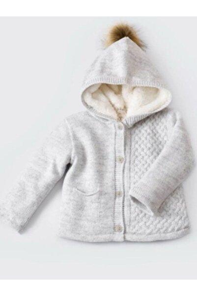 Bibaby سترة صوفية للأطفال مع جيوب ويلسوفت تريكو