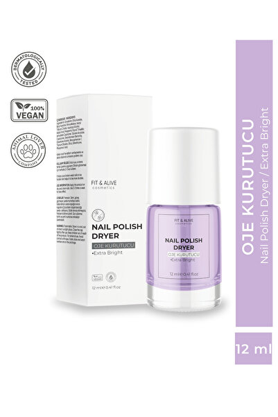 Fit & Alive Fitalive Oje Kurutucu