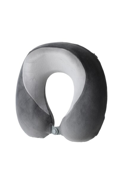 Miniso Çift Renkli Hafızalı Sünger Boyun Yastığı - Gri