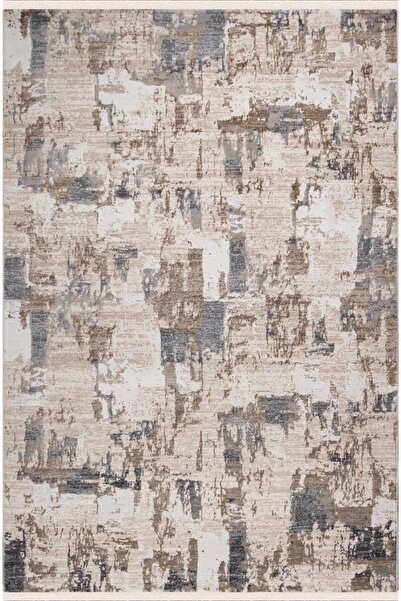 Sanat Halı Hera 3558 Eskitme Desenli Makine Halısı