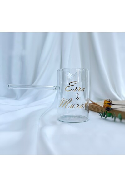 Hilay tasarım İsimli Cam Cezve