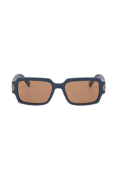 Despada DS 2267 C4 Rectangular Navy Blue Unisex Sunglasses