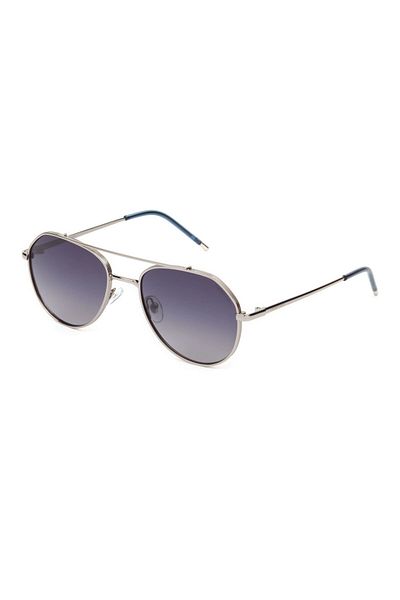 Despada DS 2281 C3 Drop Silver Unisex Sunglasses