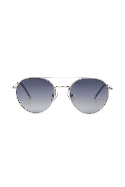 Despada Ds 2282 C3 Unisex Oval Silver Sunglasses