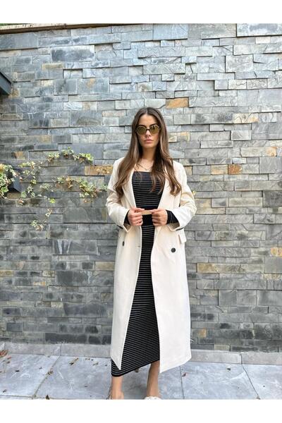 AliceLuxury Pardesü - Ekru