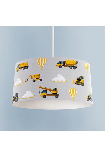 MEKTA HOME Gray Road Patterned Business Machine Baby and Children's Room Chandelier