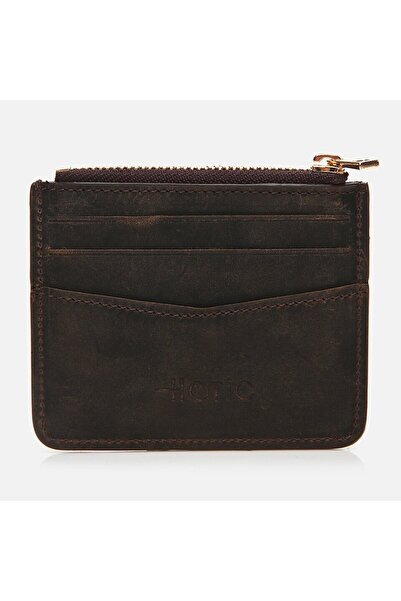 Hotiç Genuine Leather Brown Men's Wallet