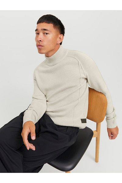 Jack & Jones Men's High Collar Sweater - 12242425