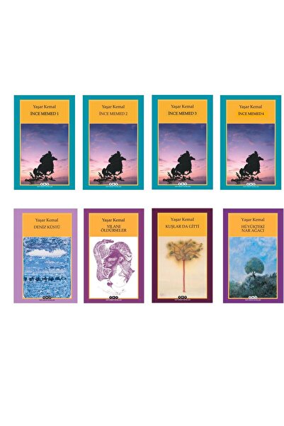 Yapı Kredi Yayınları İnce Memed - Deniz Küstü - Yılanı Öldürseler - Kuşlar da...