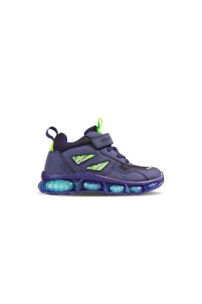 Vicco Willow Orthopedic Boy's Navy Blue Luminous Boots