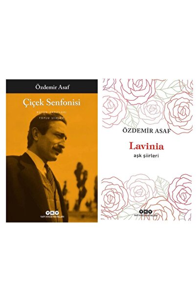 Yapı Kredi Yayınları Çiçek Senfonisi - Lavinia – Aşk Şiirleri - Özdemir Asaf