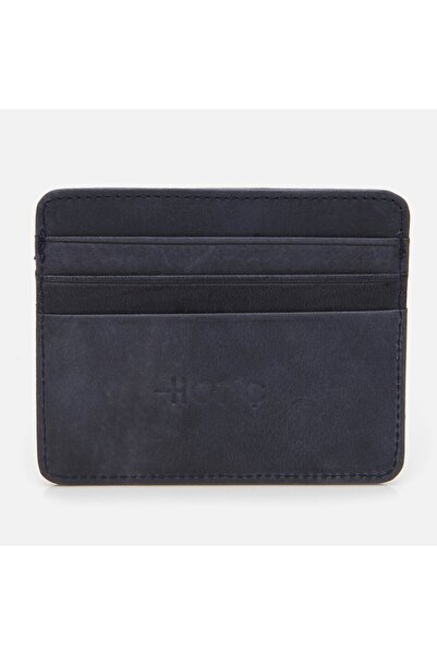 Hotiç Hakiki Deri Lacivert Erkek Cüzdan