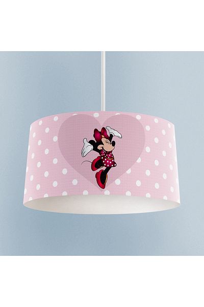 MEKTA HOME Minnie Mause Big Heart and Polka Dot Chandelier - BABY and CHILDREN'S Room