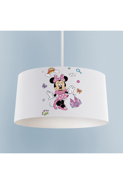 MEKTA HOME BEBEK VE ÇOCUK ODASI Minnie Mause Küçük Figür Desenli Avize