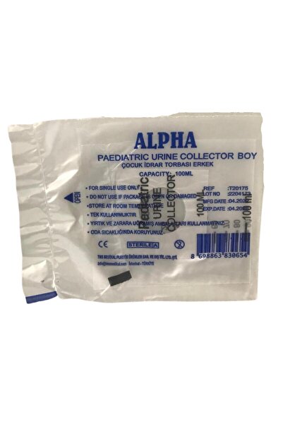 Alpha - İDRAR TORBASI PEDİATRİK ERKEK