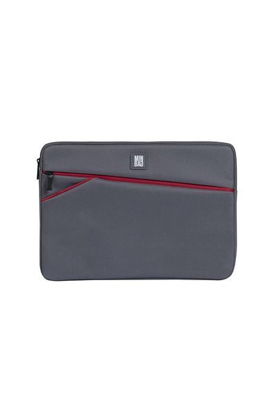 Minbag Τσάντα Laptop Peter 15" Γκρι