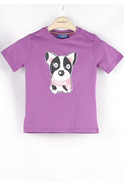 ALEXANDERGARDI ΠΑΙΔΙΚΟ T-SHIRT ΜΕ ΣΧΕΔΙΟ PUL PAYET DOG (C22-90600)