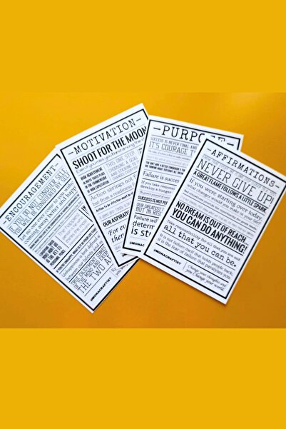 Mona Craftist 4 أوراق ملصق شفاف تحفيزي، عبارة إنجليزية، ملصق ترمس للكمبيوتر ا...