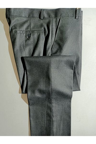 LAMPART Παντελόνι από μάλλινο ύφασμα Canteks Flannel Stitch