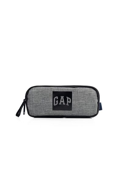 GAP Original Pencil Bag with Pocket Gray Melange