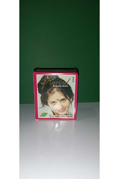 Eagles Kızıl Hint Kınası 6'lı Paket Burgendy Henna