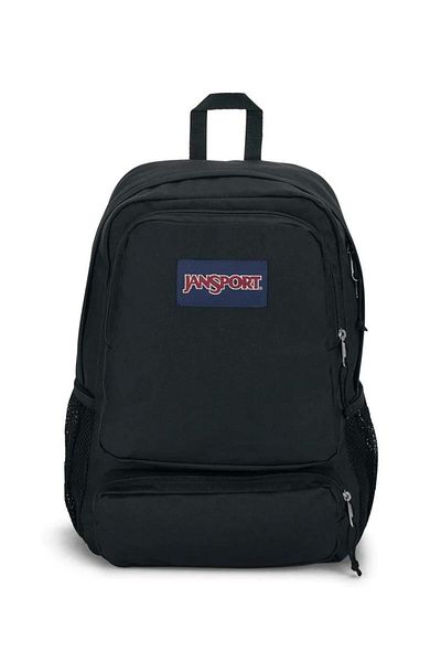 Plain black jansport on sale
