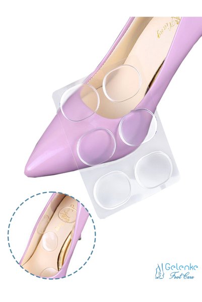Gelenke 6-Piece Toe and Heel Protector Silicone Pad - Shoe Anti-Knock