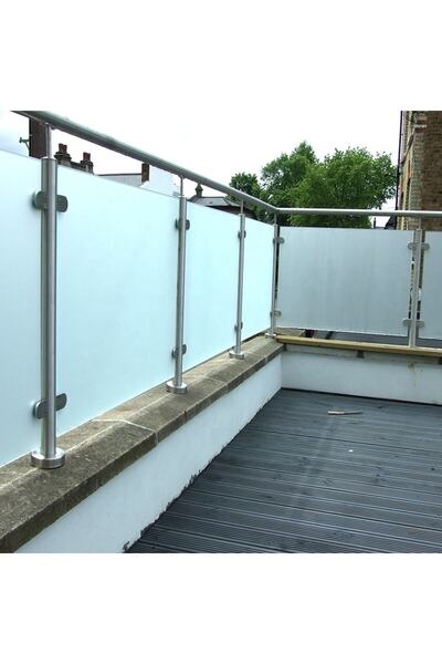 efekt reklam Kendinden Yapışkanlı Duşakabin Ve Balkon Camı Banyo Kaplama Folyosu 122cm X 2m Sticker