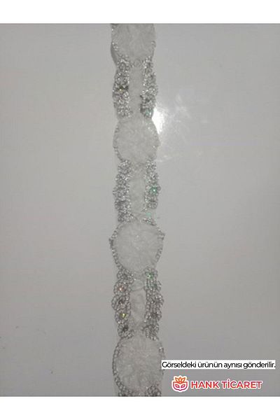 HANK TİCARET 7 Meters Guipure Scallop Quality Special Embroidered Elegant and Flamboyant Fabric Guipure