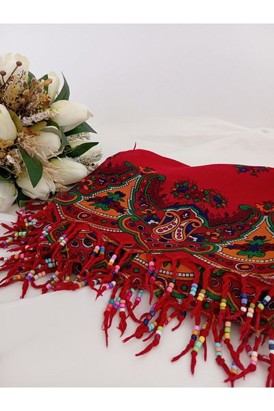 ronya accessories Local Hamavi Pull Bead Shawl