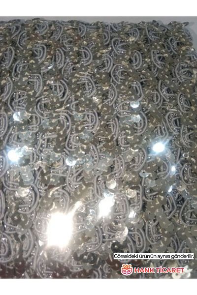 HANK TİCARET Guipure Scallop 14 Meters Quality Special Embroidered Elegant and Flamboyant Fabric Guipure