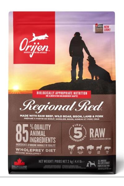 Orijen Regional Red Tahılsız Yetişkin Köpek Maması 2 Kg - TazeMama 2304