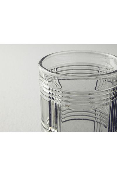 English Home Igor Glass Soft Drink Glass Set of 2 - 410 ml Anthracite