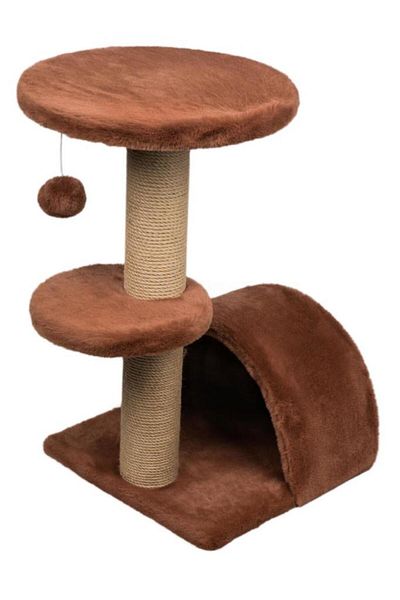 Dubex 53X39X67 cm Cat Play and Scratch Platform - Cinnamon Freshmama Express6157