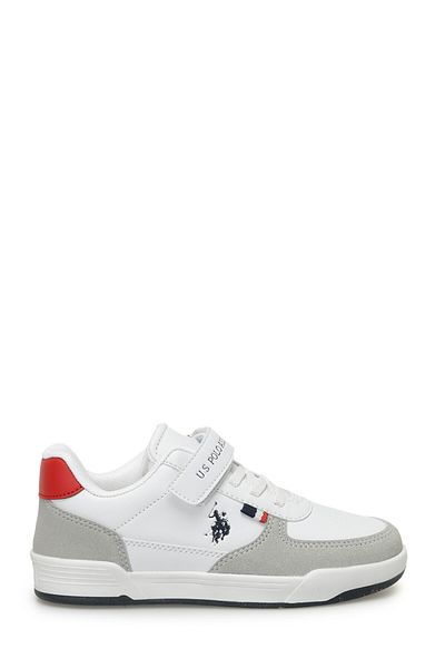 U.S. Polo Assn. Pantofi albi pentru băieți CLINE 3PR