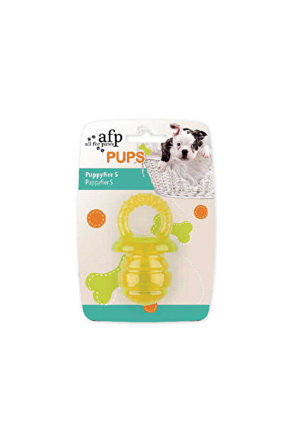 Afp Pups-Puppyfier Rubber Baby Bottle Yellow Puppy K. S