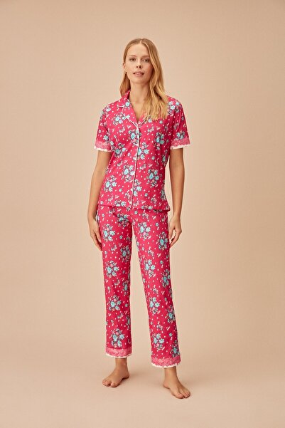 SUWEN Florence Maskülen Pijama Takımı