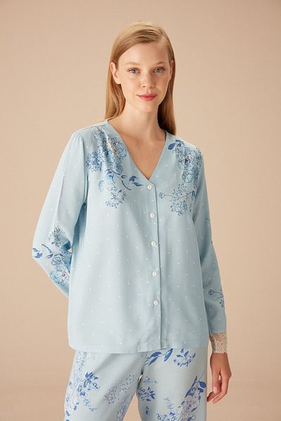 SUWEN Set pijama masculina Emilia