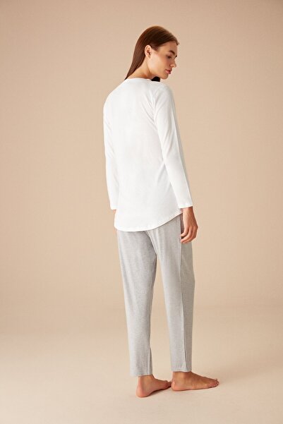 SUWEN Άνετο Μοντέρνο T-shirt