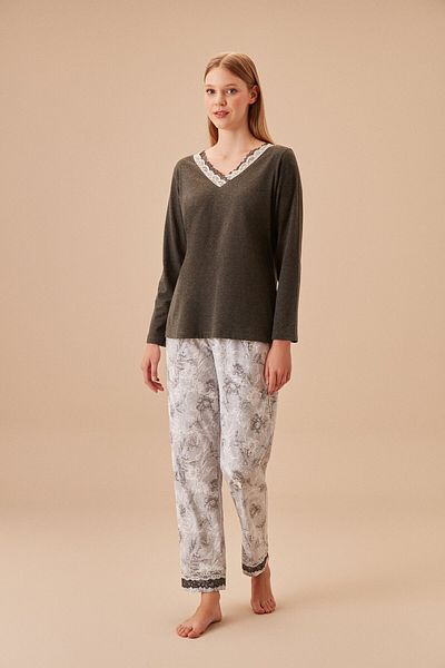 SUWEN Ember Pajama Set