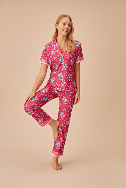 SUWEN Florence Maskülen Pijama Takımı