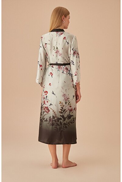 SUWEN Delicate Long Dressing Gown