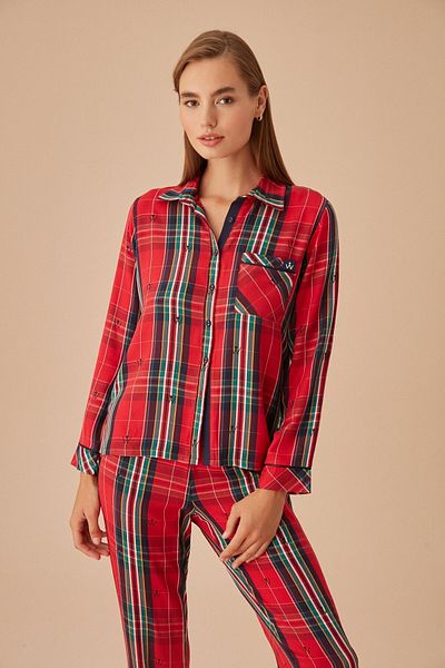 SUWEN Adelina Masculine Pajama Set
