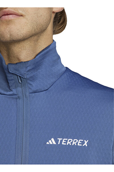 adidas Мъжки суичър от полар - черен, яка, Ib1817-Mt Lt Fl Fz Ja Won