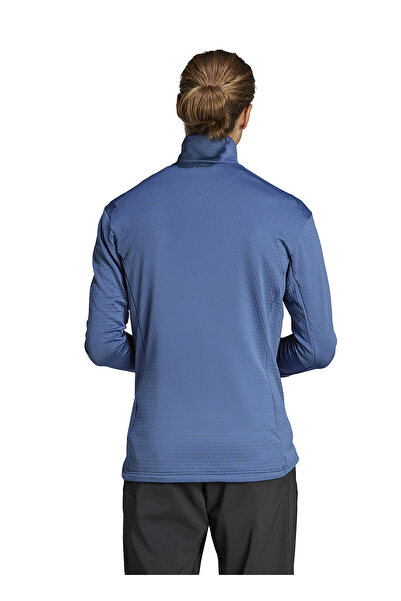 adidas Мъжки суичър от полар - черен, яка, Ib1817-Mt Lt Fl Fz Ja Won