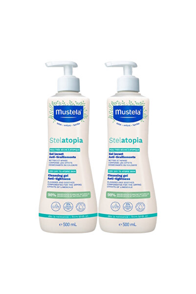 Mustela Stelatopia Krem Şampuan 500ml X2 Adet