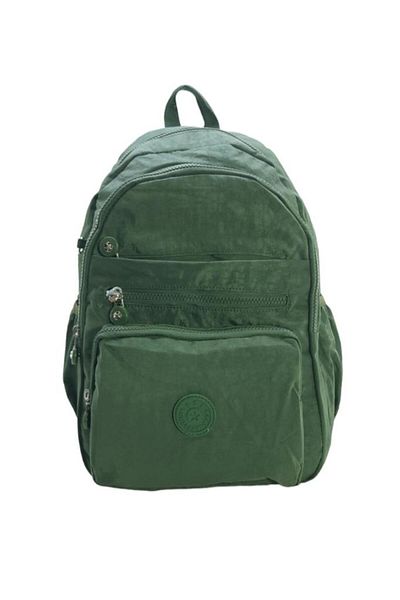 Baginn Klinkir Fabric Backpack Medium Size Multi-Pocket Lightweight Fabric Rainproof